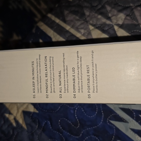 Sharper Image Fast Asleep NWT - Picture 3 of 3